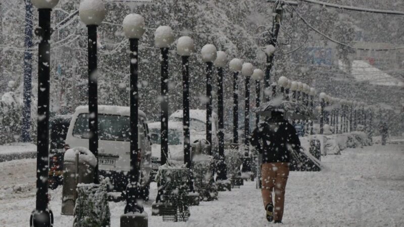 Snowfall In Kashmir: Jammu Srinagar Highway Closed, Flights Delayed, Train Services Suspended.