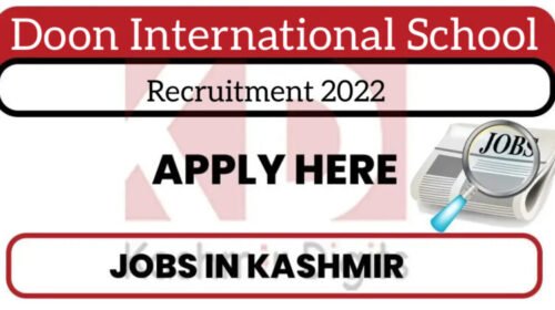 Doon International School Recruitment 2022 KashmirDIgits