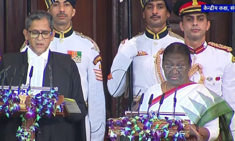 Droupadi Murmu Takes Oath As 15th President Of India.