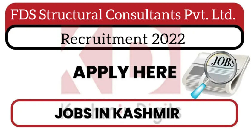 FDS Structural Consultants Pvt. Ltd. Recruitment 2022.