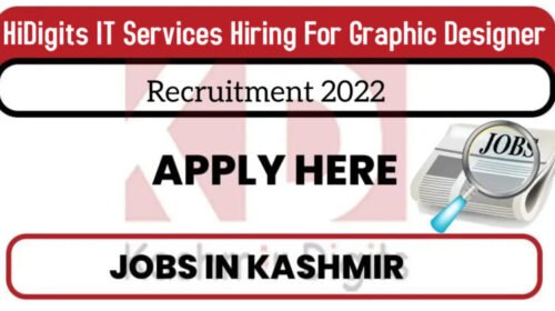 HiDigits IT Services Hiring For Graphic Designer. Apply Here. Kashmirdigits