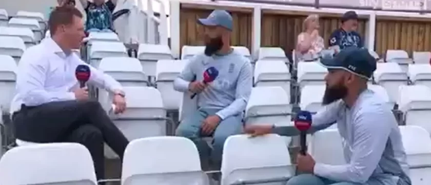 WATCH: English Cricketers Moeen Ali And Adil Rashid Talk About Hajj During Game On Sky Sports.