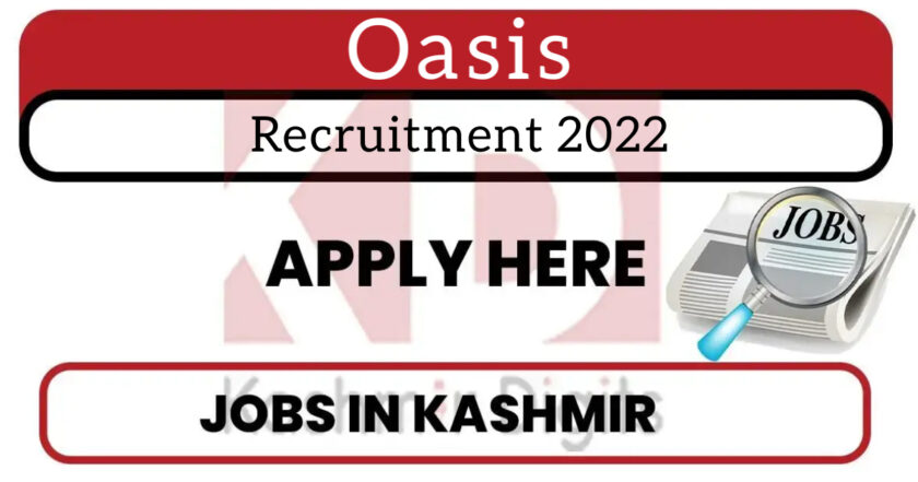 Oasis Recruitment 2022.