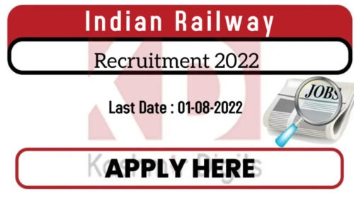 1659 posts, Indian Railway Recruitment 2022. KASHMIRDIGITS