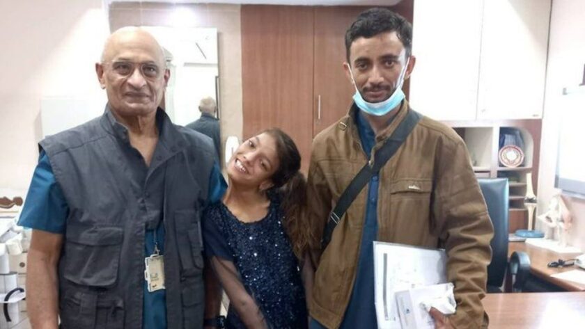 WATCH: Indian Doctor Treats Pakistan Girl Afsheen Gul With Rare Disorder Free Of Cost.
