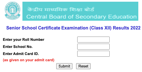 cbse class 12 result