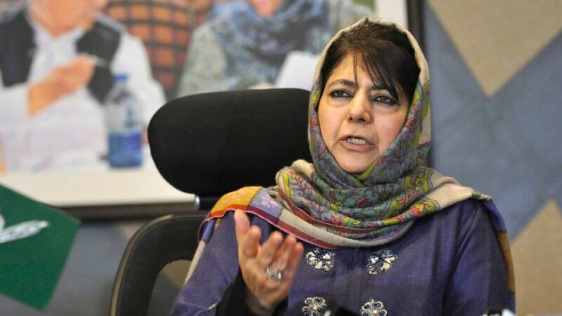 ‘BJP Using Criminal Elements To Further Its Agenda’: Mehbooba Mufti.