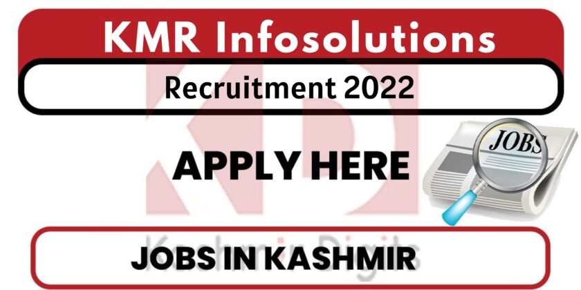 KMR Infosolutions Jobs Recruitment 2022.