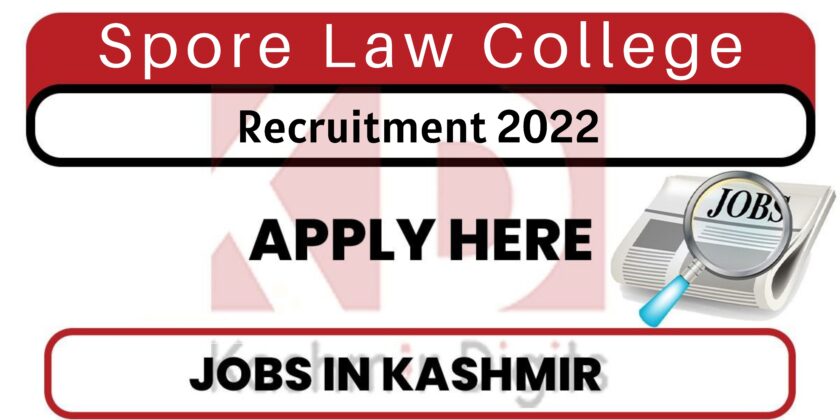 Law College Recruitment 2022.