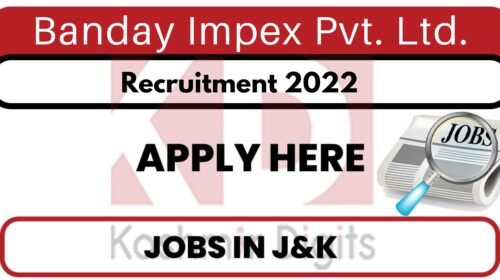 BIPL J&K Job Recruitment 2022. kashmirdigits