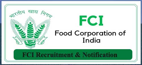 5000+ Food Corporation of India-FCI Job Recruitment 2022. 