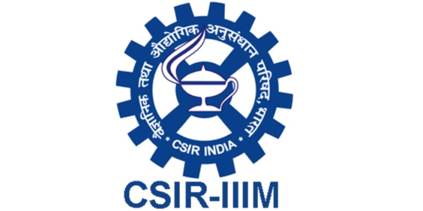 CSIR IIIM Jammu Jobs Recruitment 2022.