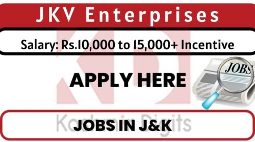 JKV Enterprises Job Recruitment 2022 Kashmirdigits