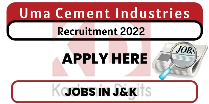 Uma Cement Industries Job Recruitment 2022