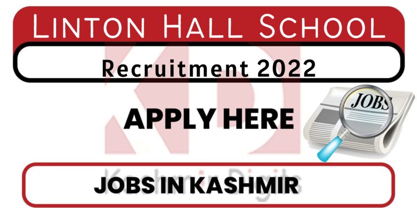 Linton Hall School, Rajbagh job Recruitment 2022.