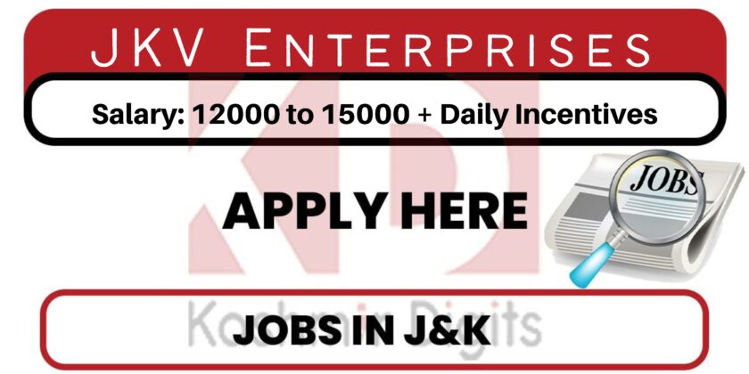 JKV Enterprises Job Recruitment 2022.