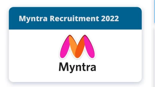 Myntra Job Recruitment 2022. KASHMIRDIIGTS