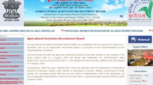 349 Posts ASRB Job Recruitment 2022 Kashmirdigits