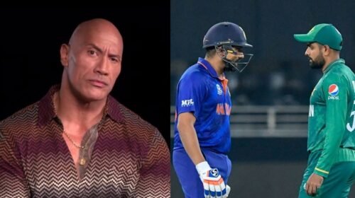 'The Rock' Johnson Hypes Up the India-Pakistan World Cup Clash kashmirdigits
