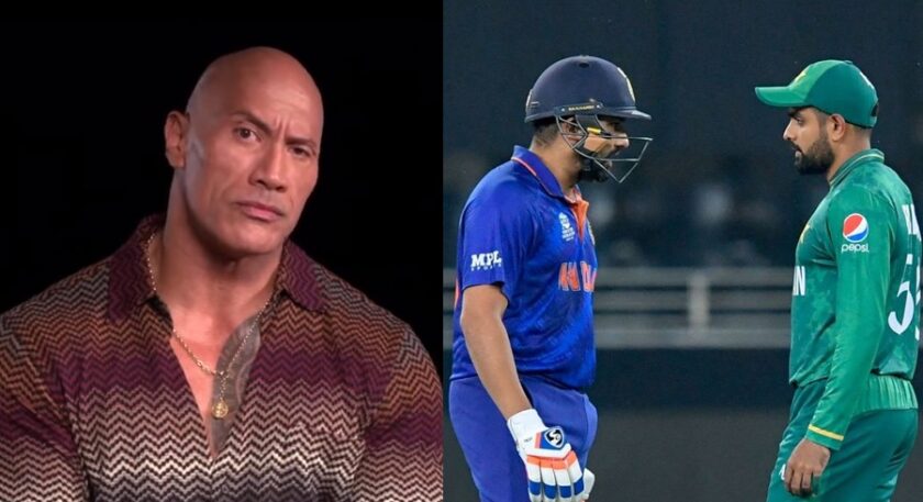Watch: Popular WWE And Hollywood Star Dwayne ‘The Rock’ Johnson Hypes Up the India-Pakistan World Cup Clash