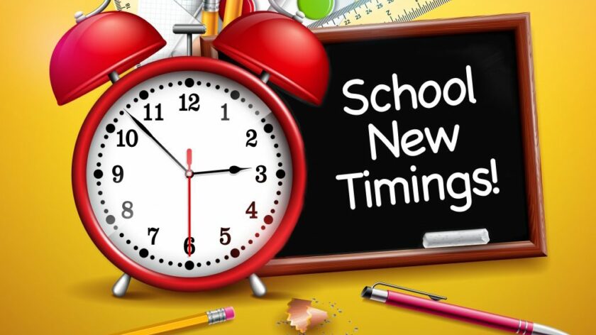 DSEK issues new timing for schools