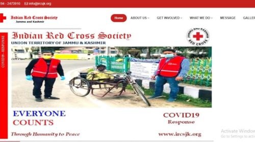 J&K Indian Red Cross Society kashmirdigits
