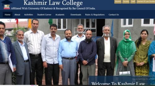 Kashmir Law College kashmirdigits