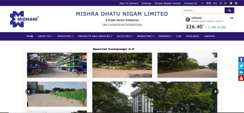 MIDHANI Recruitment 2022