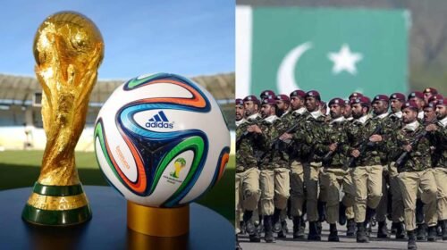 Pakistan Army Contingent Takes Over Security For FIFA World Cup in Qatar kashmirdigits