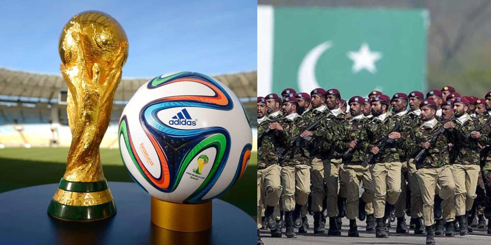 Pakistan Army Contingent Takes Over Security For FIFA World Cup in Qatar kashmirdigits