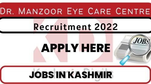 Dr. Manzoor Eye Care Centre kashmirdigits