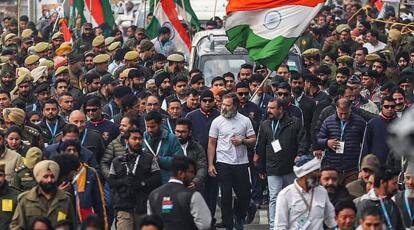 Rahul Gandhi’s Bharat Jodo Yatra Cancelled For the Day After Landslides Block Srinagar-Jammu Highway