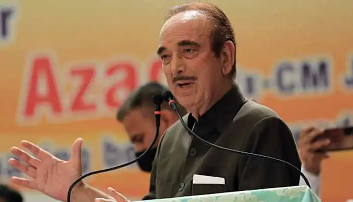 Those who have grabbed huge chunk of land illegally must not be spared: Ghulam Nabi Azad