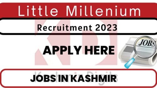 Little Millenium Jobs Recruitment 2023 Kashmirdigits