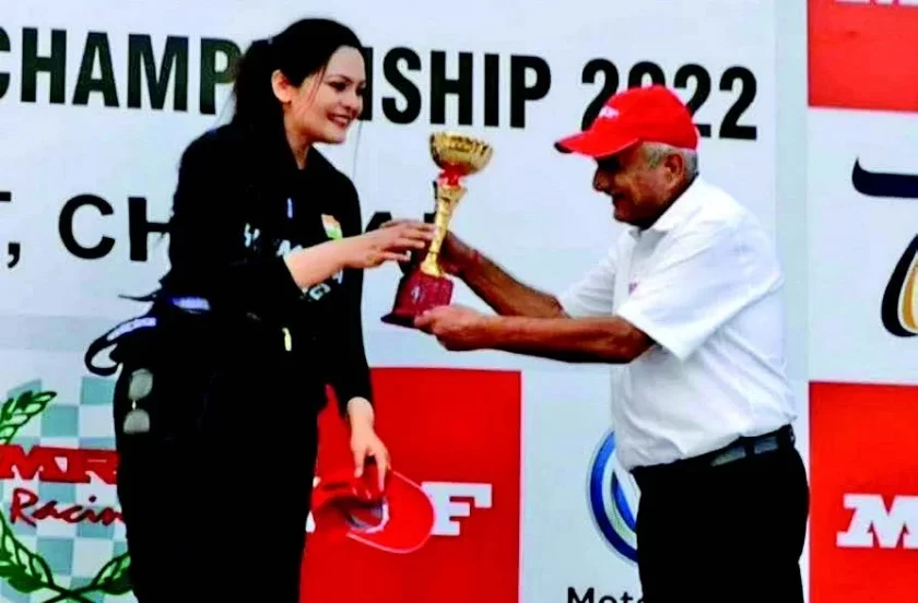 Humaira Mushtaq, J&K’s first female professional car racer