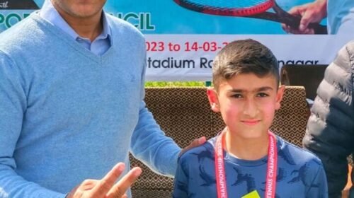 5th Grader Muhammad Qais Wins J&K Sub-Junior Soft Tennis Championship Kashmirdigits