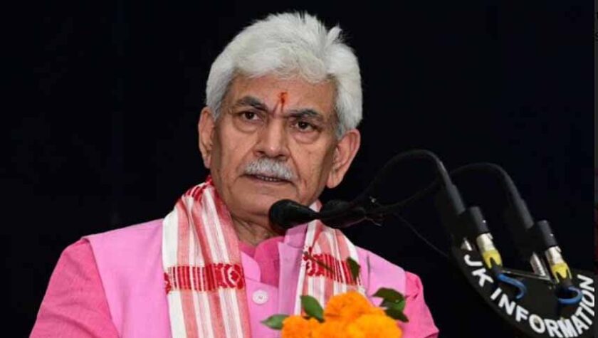 Land, homes for poor- Law to be enacted very soon in J&K: LG Manoj Sinha