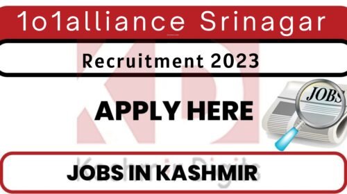 1o1alliance Srinagar Jobs Recruitment 2023 | Salary 20K+ Kashmirdigits