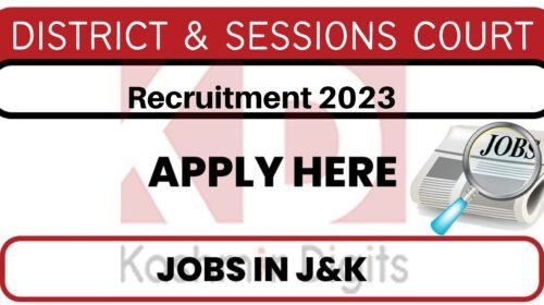 Driver Jobs Recruitment 2023 Kashmirdigits