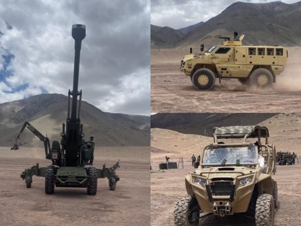 Indian Army adds new weapons, equipment in Eastern Ladakh for operations in region￼