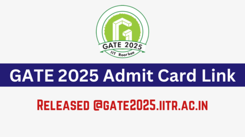 GATE 2025 Admit Card