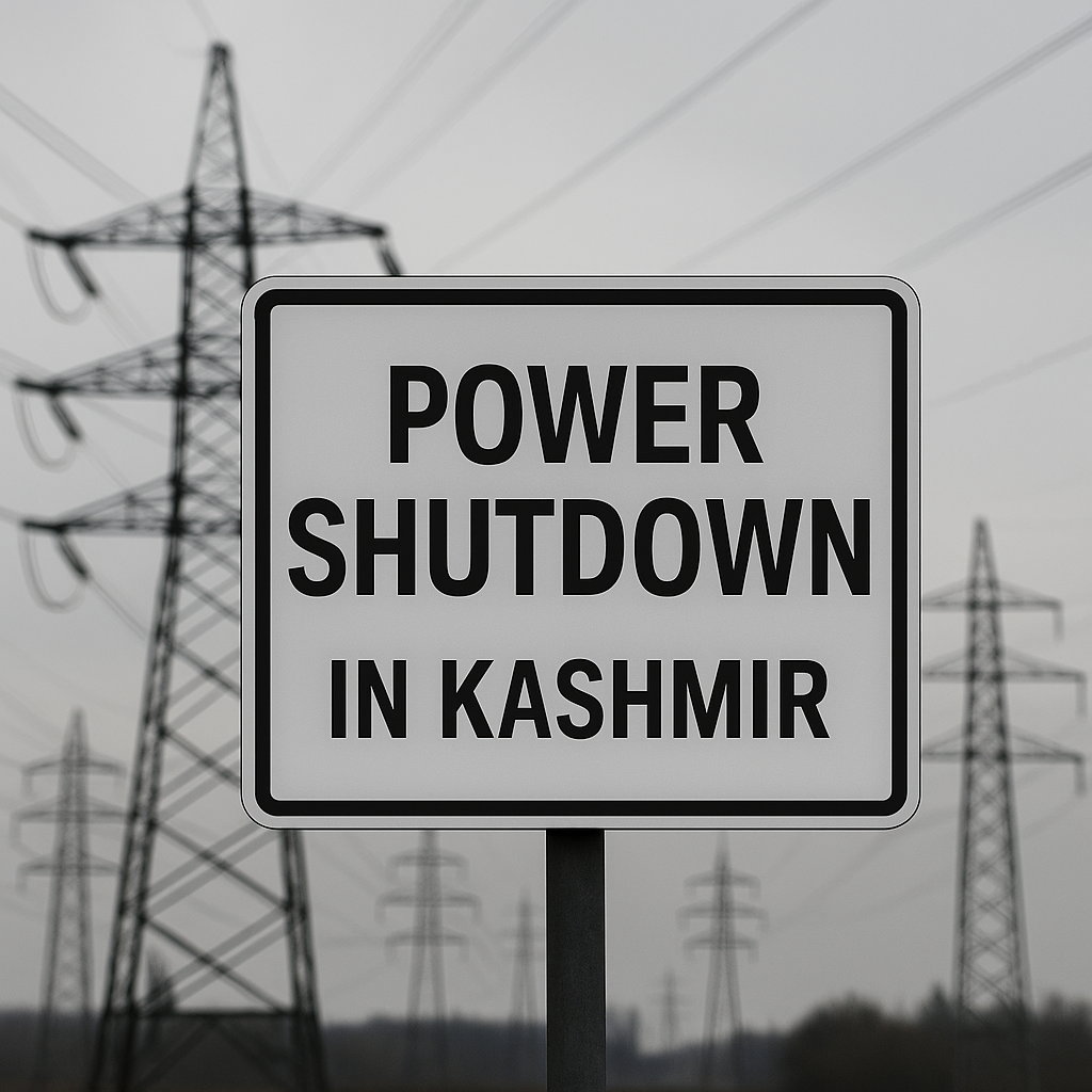KPDCL Power Shutdown Schedule in Kashmir (Oct 20–26, 2025): Check Area-Wise Timings and Affected Locations