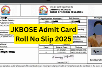 12th Admit Card 2025